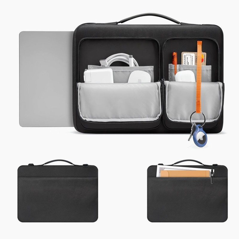 Tech-Protect Defender Bag за лаптоп 15–16 инча черна - Tech-Protect Defender Bag за лаптоп 15–16 инча черна - 5906302372959
