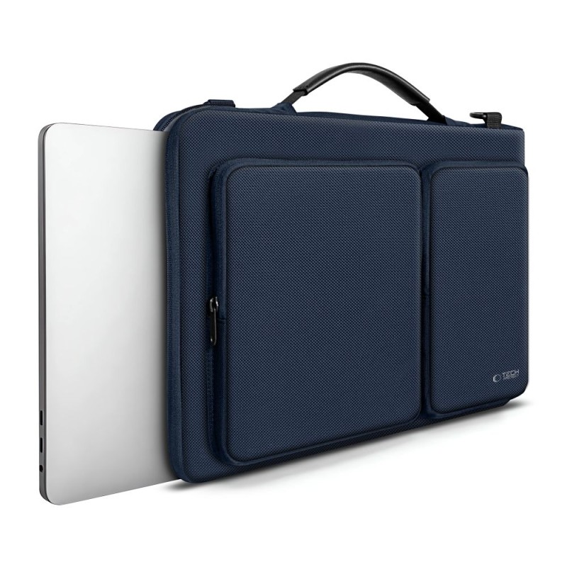 Tech-Protect Defender чанта за лаптоп 15–16 Navy Blue - Tech-Protect Defender чанта за лаптоп 15–16 Navy Blue - 5906302372973