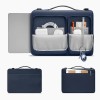 Tech-Protect Defender чанта за лаптоп 15–16 Navy Blue - Tech-Protect Defender чанта за лаптоп 15–16 Navy Blue - 5906302372973