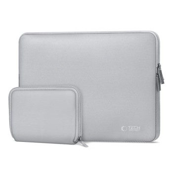 TECH-PROTECT NEOSLIM Калъф за лаптоп 13-14″ Crayon Grey (с допълнителна мини чантичка) TECH-PROTECT NEOSLIM Калъф за лаптоп 13-14″ Crayon Grey (с допълнителна мини чантичка)