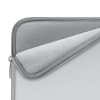 TECH-PROTECT NEOSLIM Калъф за лаптоп 13-14″ Crayon Grey (с допълнителна мини чантичка) - TECH-PROTECT NEOSLIM Калъф за лаптоп 13-14″ Crayon Grey (с допълнителна мини чантичка) - 5906302374892