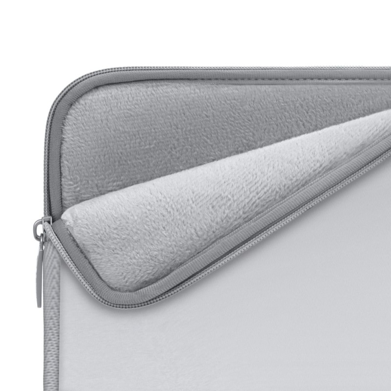 TECH-PROTECT NEOSLIM Калъф за лаптоп 13-14″ Crayon Grey (с допълнителна мини чантичка) - TECH-PROTECT NEOSLIM Калъф за лаптоп 13-14″ Crayon Grey (с допълнителна мини чантичка) - 5906302374892
