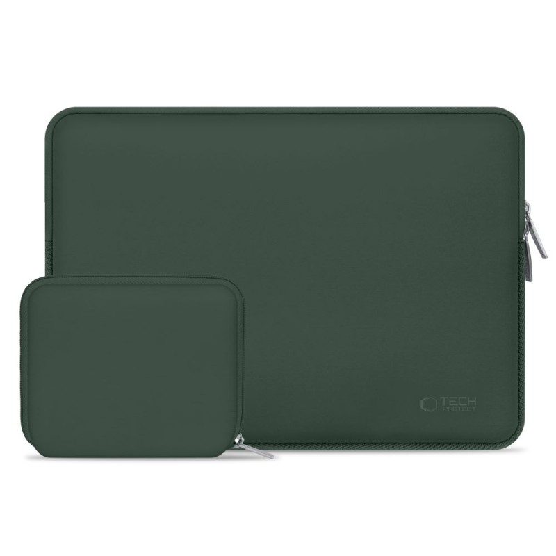 TECH-PROTECT NEOSLIM калъф за лаптоп 15–16 инча MIDNIGHT GREEN - TECH-PROTECT NEOSLIM калъф за лаптоп 15–16 инча MIDNIGHT GREEN - 5906302374939