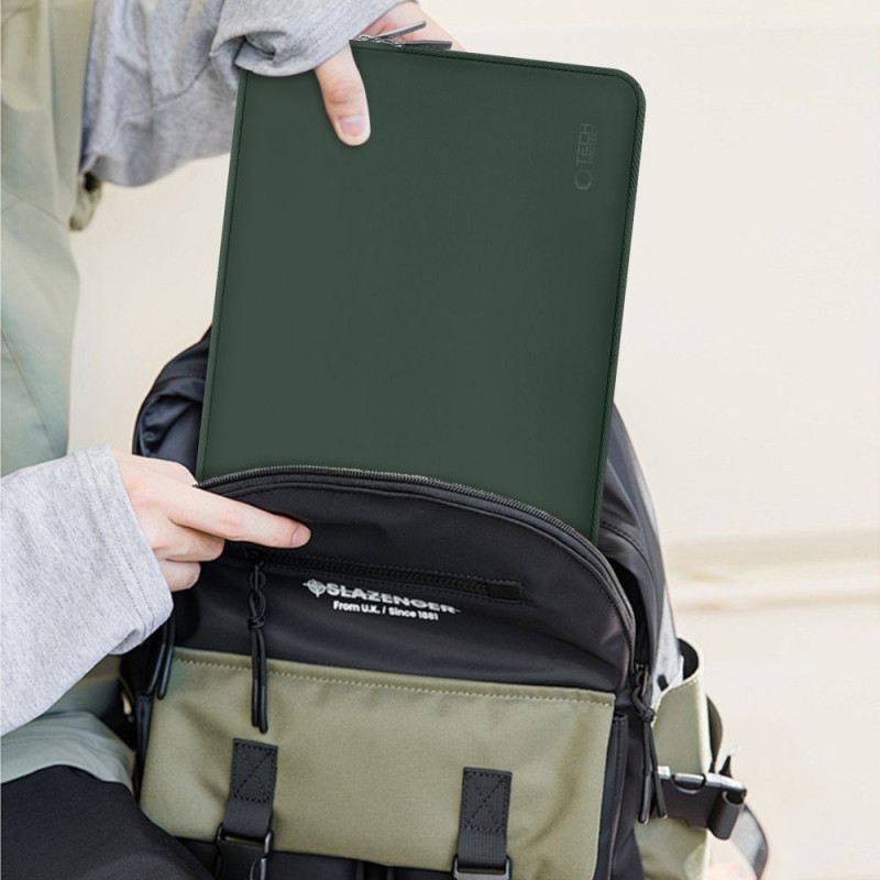 TECH-PROTECT NEOSLIM калъф за лаптоп 15–16 инча MIDNIGHT GREEN - TECH-PROTECT NEOSLIM калъф за лаптоп 15–16 инча MIDNIGHT GREEN - 5906302374939