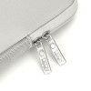 Tech-Protect NeoSlim калъф за лаптоп 15-16 инча, Crayon Grey (в комплект с мини чанта) - Tech-Protect NeoSlim калъф за лаптоп 15-16 инча, Crayon Grey (в комплект с мини чанта) - 5906302374977