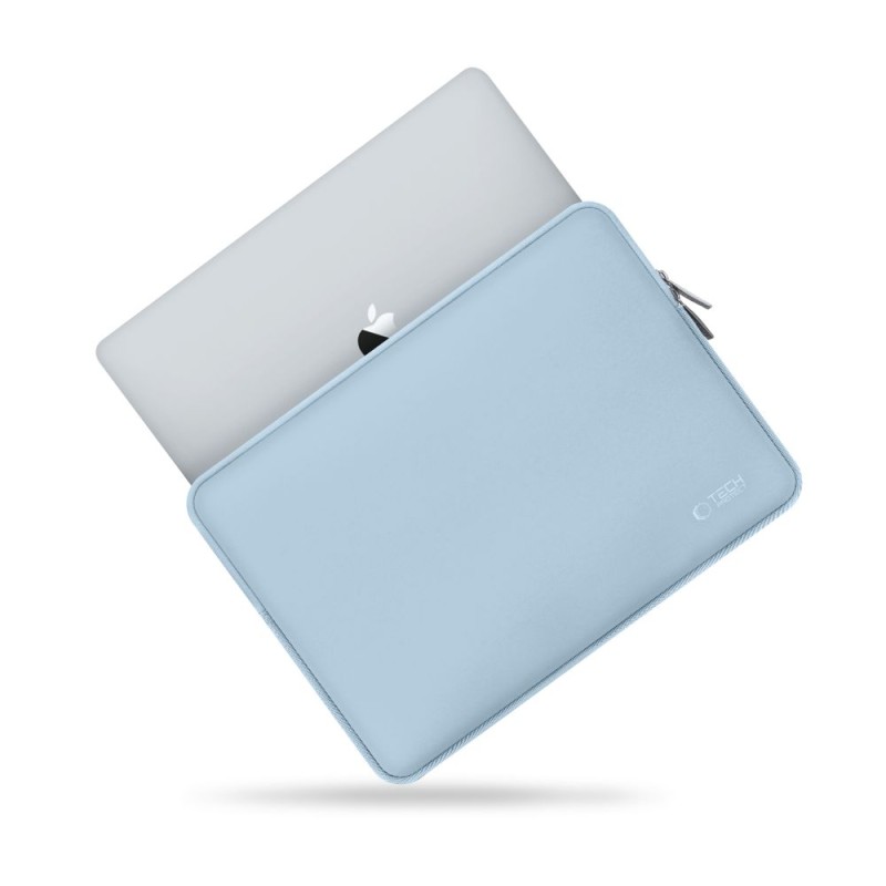 Tech-Protect NeoSlim калъф за лаптоп 15–16 Winter Blue + мини несесер - Tech-Protect NeoSlim калъф за лаптоп 15–16 Winter Blue + мини несесер - 5906302374984