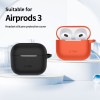TECH-PROTECT силиконов калъф с карабинер за APPLE AirPods 3 (caffe latte) - TECH-PROTECT силиконов калъф с карабинер за APPLE AirPods 3 (caffe latte) - 5906302375066