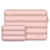 Tech-Protect Puffy калъф за лаптоп 13–14 инча Dusty Rose - Tech-Protect Puffy калъф за лаптоп 13–14 инча Dusty Rose - 5906302375240