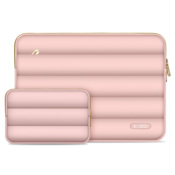 Tech-Protect Puffy калъф за лаптоп 13–14 инча Dusty Rose