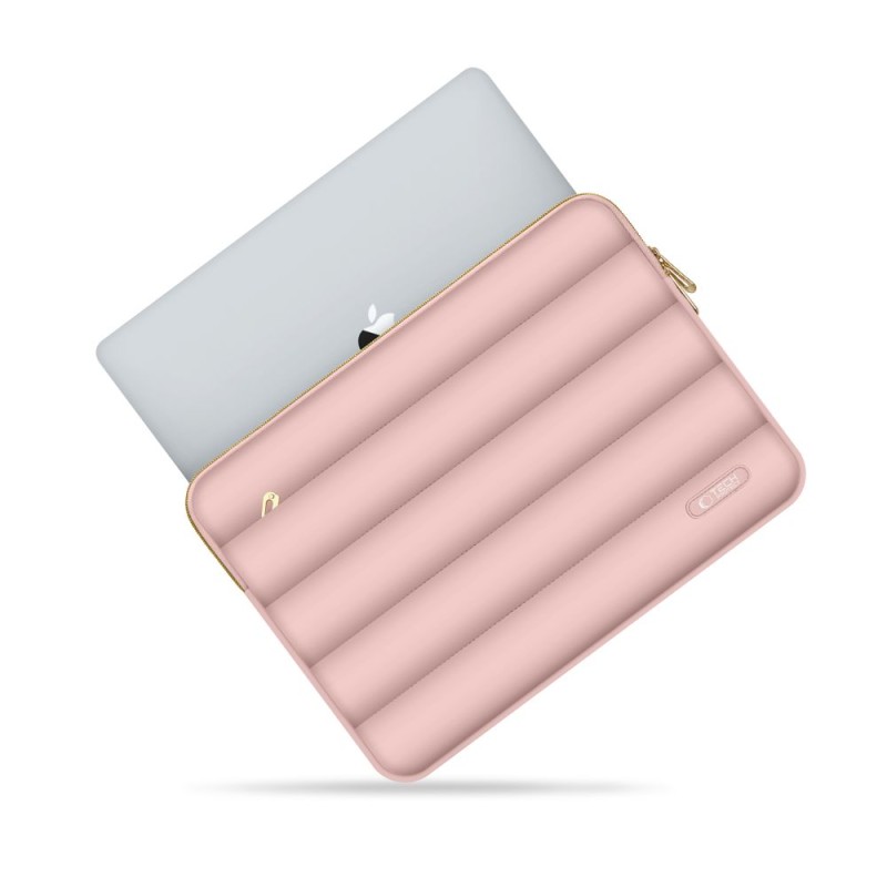 Tech-Protect Puffy калъф за лаптоп 13–14 инча Dusty Rose - Tech-Protect Puffy калъф за лаптоп 13–14 инча Dusty Rose - 5906302375240