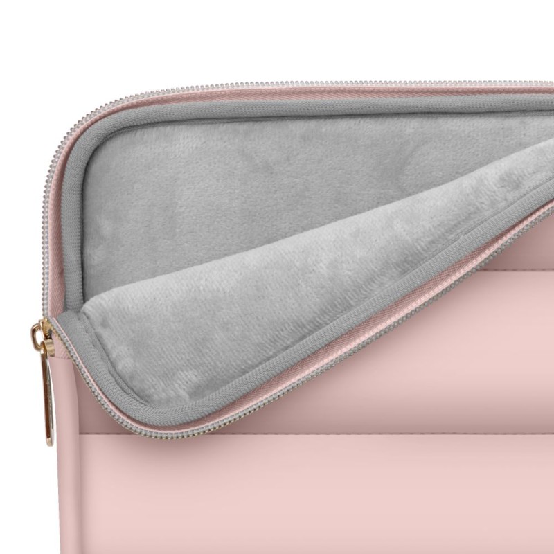 Tech-Protect Puffy калъф за лаптоп 13–14 инча Dusty Rose - Tech-Protect Puffy калъф за лаптоп 13–14 инча Dusty Rose - 5906302375240