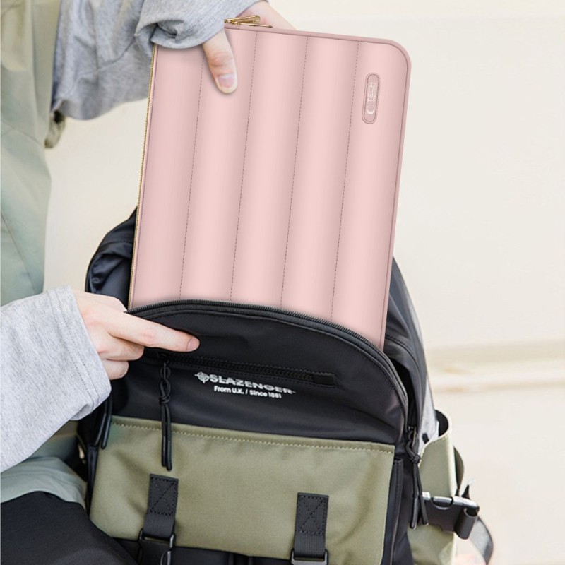 Tech-Protect Puffy калъф за лаптоп 13–14 инча Dusty Rose - Tech-Protect Puffy калъф за лаптоп 13–14 инча Dusty Rose - 5906302375240