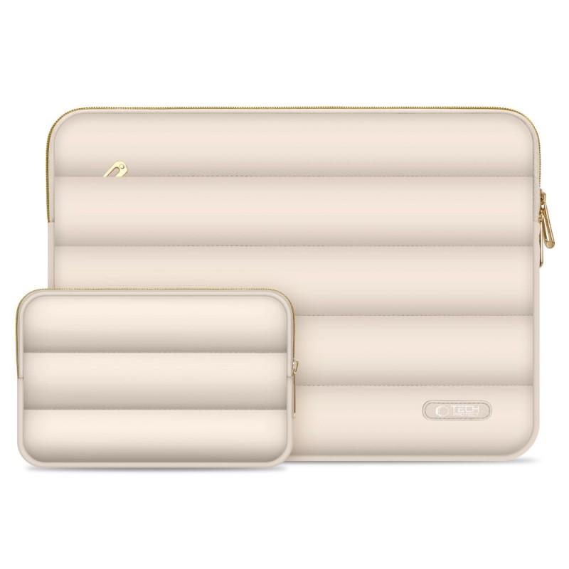 TECH-PROTECT PUFFY калъф за лаптоп 13-14 SAND - TECH-PROTECT PUFFY калъф за лаптоп 13-14 SAND - 5906302375264