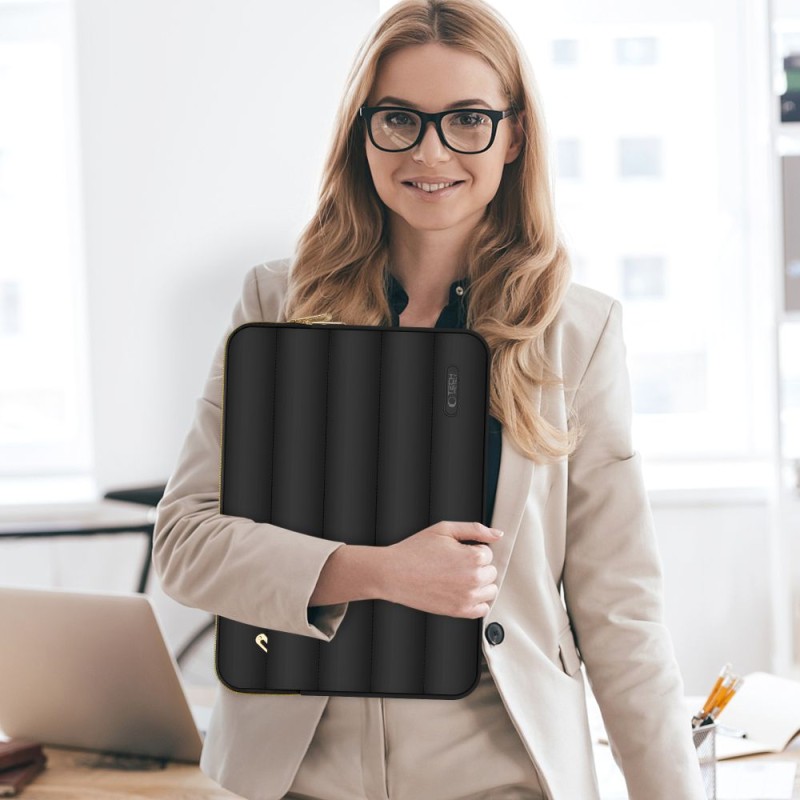 TECH-PROTECT PUFFY Калъф за лаптоп 13–14 инча BLACK - TECH-PROTECT PUFFY Калъф за лаптоп 13–14 инча BLACK - 5906302375271