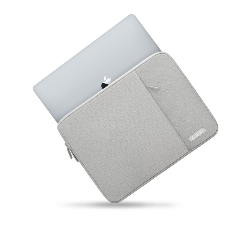 TECH-PROTECT SLEEVY калъф за лаптоп 13-14 CRAYON GREY - TECH-PROTECT SLEEVY калъф за лаптоп 13-14 CRAYON GREY - 5906302375486