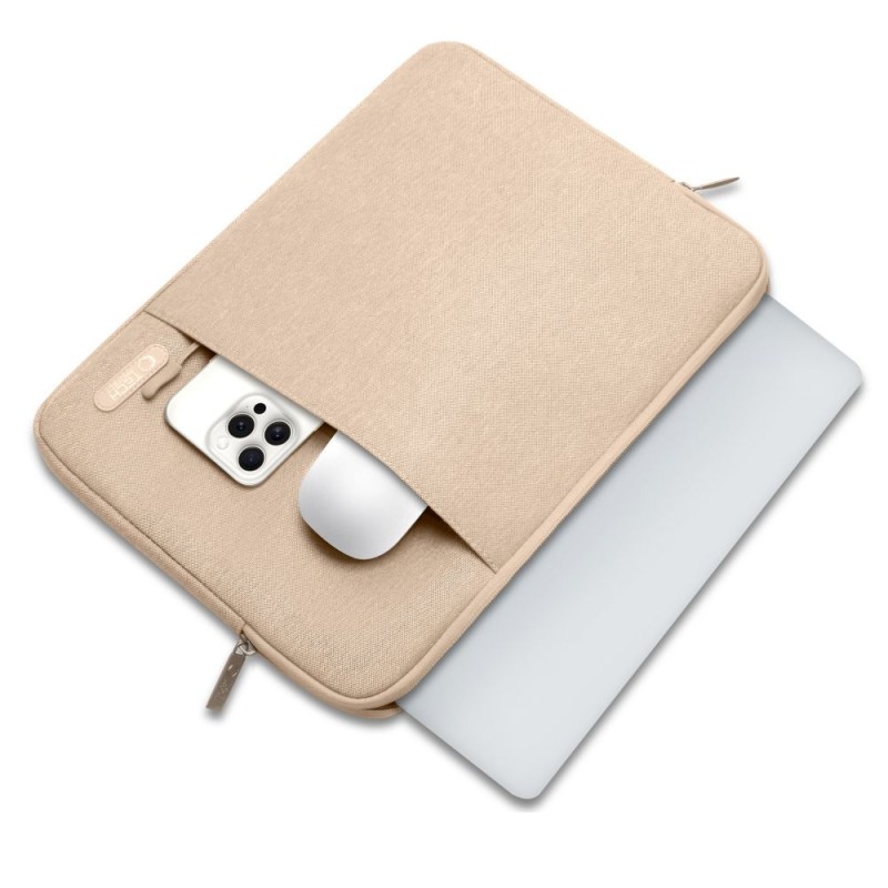TECH-PROTECT SLEEVY калъф за лаптоп 15-16 Caffe Latte - 5906302375578