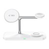 TECH-PROTECT QI15W-A45 3в1 магнитно MagSafe безжично зарядно бяло - TECH-PROTECT QI15W-A45 3в1 магнитно MagSafe безжично зарядно бяло - 5906302375615