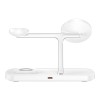 TECH-PROTECT QI15W-A45 3в1 магнитно MagSafe безжично зарядно бяло - TECH-PROTECT QI15W-A45 3в1 магнитно MagSafe безжично зарядно бяло - 5906302375615