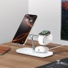 TECH-PROTECT QI15W-A45 3в1 магнитно MagSafe безжично зарядно бяло - TECH-PROTECT QI15W-A45 3в1 магнитно MagSafe безжично зарядно бяло - 5906302375615