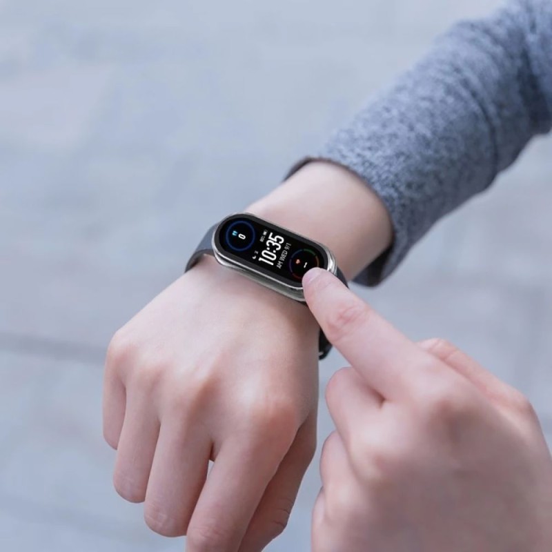 Tech-Protect Defense360 калъф с вградено стъкло за Xiaomi Smart Band 9 / 9 NFC (черен) - Tech-Protect Defense360 калъф с вградено стъкло за Xiaomi Smart Band 9 / 9 NFC (черен) - 5906302375684