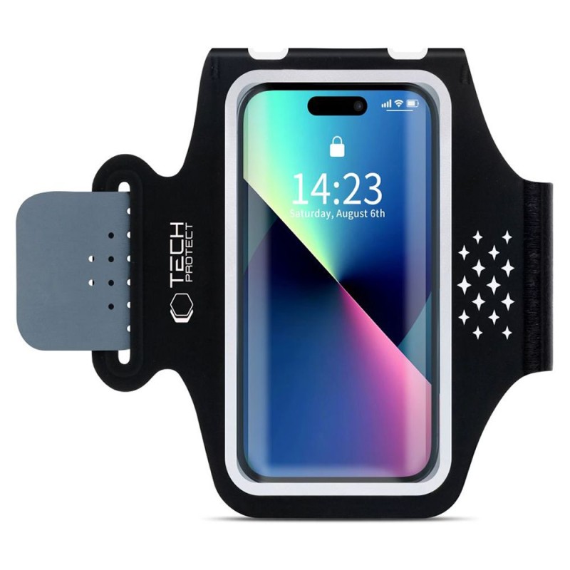 TECH-PROTECT M5 Универсална спортна калъфка за ръка (черна) - TECH-PROTECT M5 Универсална спортна калъфка за ръка (черна) - 5906302375691