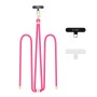 TECH-PROTECT C7S каишка за телефон ROPE crossbody HOT PINK/GOLD