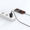 Tech-Protect NCM33 двупортово мрежово зарядно PD 33W / QC3.0 (черно) - Tech-Protect NCM33 двупортово мрежово зарядно PD 33W / QC3.0 (черно) - 5906302375783