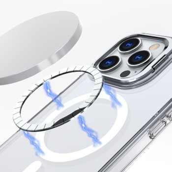 TECH-PROTECT Magstand MagSafe за iPhone 16 Clear TECH-PROTECT Magstand MagSafe за iPhone 16 Clear