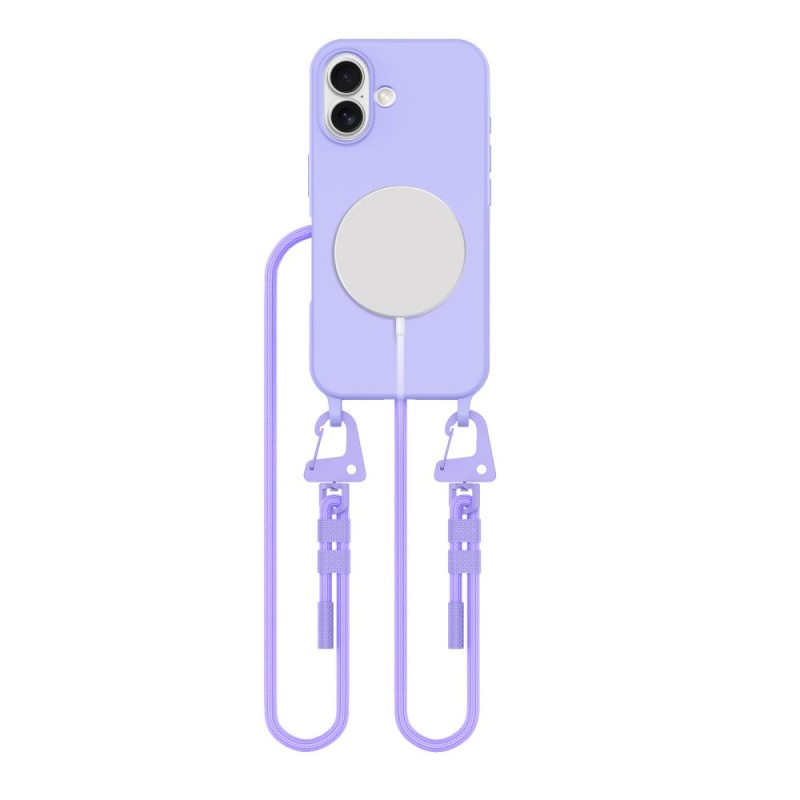 TECH-PROTECT Magnecklace MagSafe за iPhone 16 лавандула - TECH-PROTECT Magnecklace MagSafe за iPhone 16 лавандула - 5906302375905