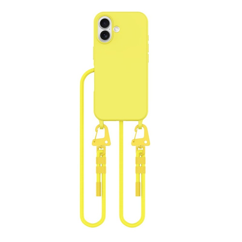 TECH-PROTECT MAGNECKLACE MAGSAFE за iPhone 16 Canary Yellow - TECH-PROTECT MAGNECKLACE MAGSAFE за iPhone 16 Canary Yellow - 5906302375912