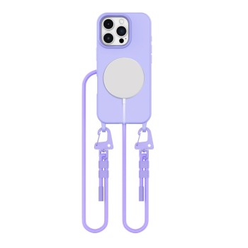Tech-Protect Magnecklace MagSafe за iPhone 16 Pro лавандула