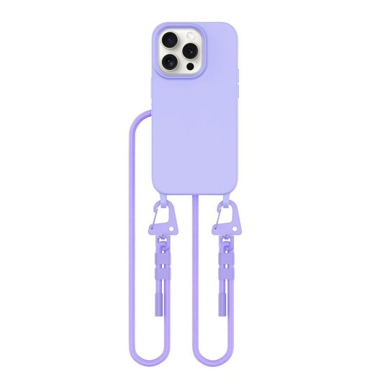 TECH-PROTECT MAGNECKLACE MAGSAFE за iPhone 15 Pro лавандула - TECH-PROTECT MAGNECKLACE MAGSAFE за iPhone 15 Pro лавандула - 5906302375998