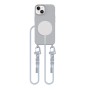 Tech-Protect Magnecklace MagSafe за iPhone 14, Crayon Grey