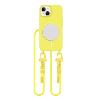 TECH-PROTECT MAGNECKLACE MAGSAFE за iPhone 13, Canary Yellow