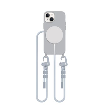 Tech-Protect Magnecklace MagSafe за iPhone 13 mini (Crayon Grey)