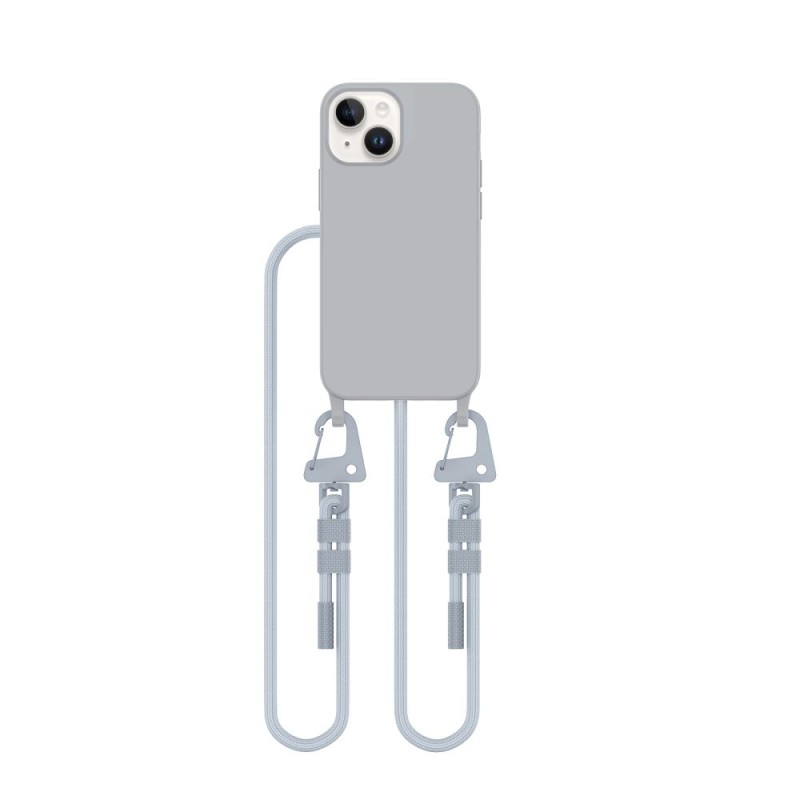 Tech-Protect Magnecklace MagSafe за iPhone 13 mini (Crayon Grey) - Tech-Protect Magnecklace MagSafe за iPhone 13 mini (Crayon Grey) - 5906302376117