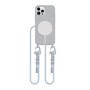 Tech-Protect Magnecklace MagSafe за iPhone 12 / 12 Pro, Crayon Grey