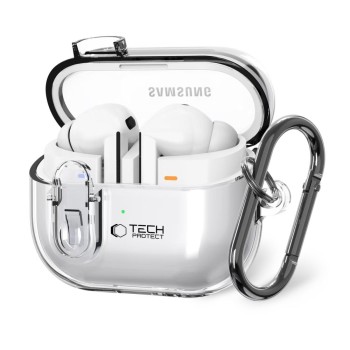 TECH-PROTECT FLEXAIR калъф за SAMSUNG GALAXY BUDS 3 / 3 FE / 3 PRO CLEAR