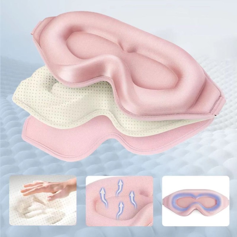 TECH-PROTECT Eyeshade маска за сън BABY PINK (розова) - TECH-PROTECT Eyeshade маска за сън BABY PINK (розова) - 5906302376179