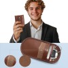 Калъф (клетка) на Фарадей Tech-Protect KLR100 Pouch за безконтактен ключ RFID блокер – еспресо - 5906302376193