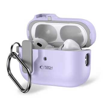 TECH-PROTECT SLIM HOOK Калъф за Apple AirPods Pro 1/2 Лавандула