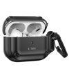 TECH-PROTECT Rough Hook Калъф за Apple AirPods Pro 1/2, черен - TECH-PROTECT Rough Hook Калъф за Apple AirPods Pro 1/2, черен - 5906302376278