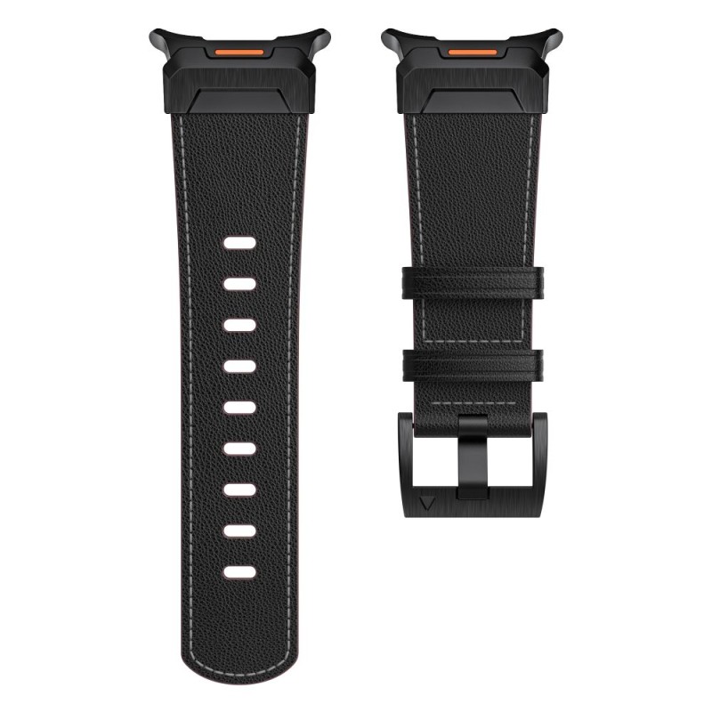 Tech-Protect DELTA PRO за Samsung Galaxy Watch Ultra 1/2 2024–2026 (47 mm) Leather Black - 5906302376377