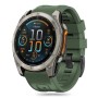 TECH-PROTECT силиконова каишка за Garmin FENIX 5S / 5S PLUS / 6S / 6S PRO / 7S / 8 (43 мм) MILITARY GREEN