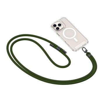 TECH-PROTECT C7S ПЛЕТЕНА ПРЕЗ РАМО КАИШКА (ROPE) HUNTER GREEN/BLACK TECH-PROTECT C7S ПЛЕТЕНА ПРЕЗ РАМО КАИШКА (ROPE) HUNTER GREEN/BLACK