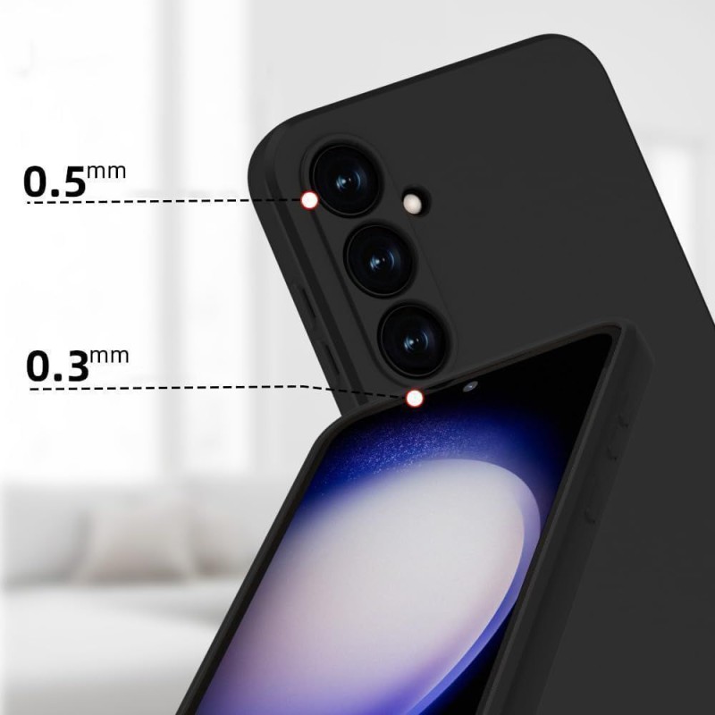 TECH-PROTECT ICON за Motorola MOTO G85 5G Black (Силиконов калъф) - 5906302380114