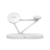 TECH-PROTECT QI15W-A41 3в1 магнитно MagSafe безжично зарядно бяло - TECH-PROTECT QI15W-A41 3в1 магнитно MagSafe безжично зарядно бяло - 5906302380145