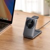 TECH-PROTECT QI15W-A42 3в1 магнитно MagSafe безжично зарядно Space Grey - TECH-PROTECT QI15W-A42 3в1 магнитно MagSafe безжично зарядно Space Grey - 5906302380169
