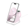 Tech-Protect QI15W-A43 3в1 магнитно MagSafe безжично зарядно – baby pink - Tech-Protect QI15W-A43 3в1 магнитно MagSafe безжично зарядно – baby pink - 5906302380190