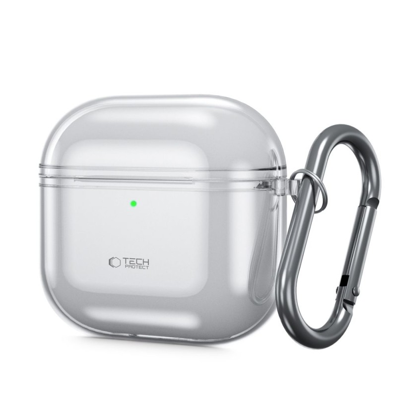 Tech-Protect FlexAir за Apple AirPods 4, пепеляво сиво - 5906302380244